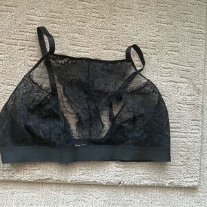 Soma Black Lace bra/cami
